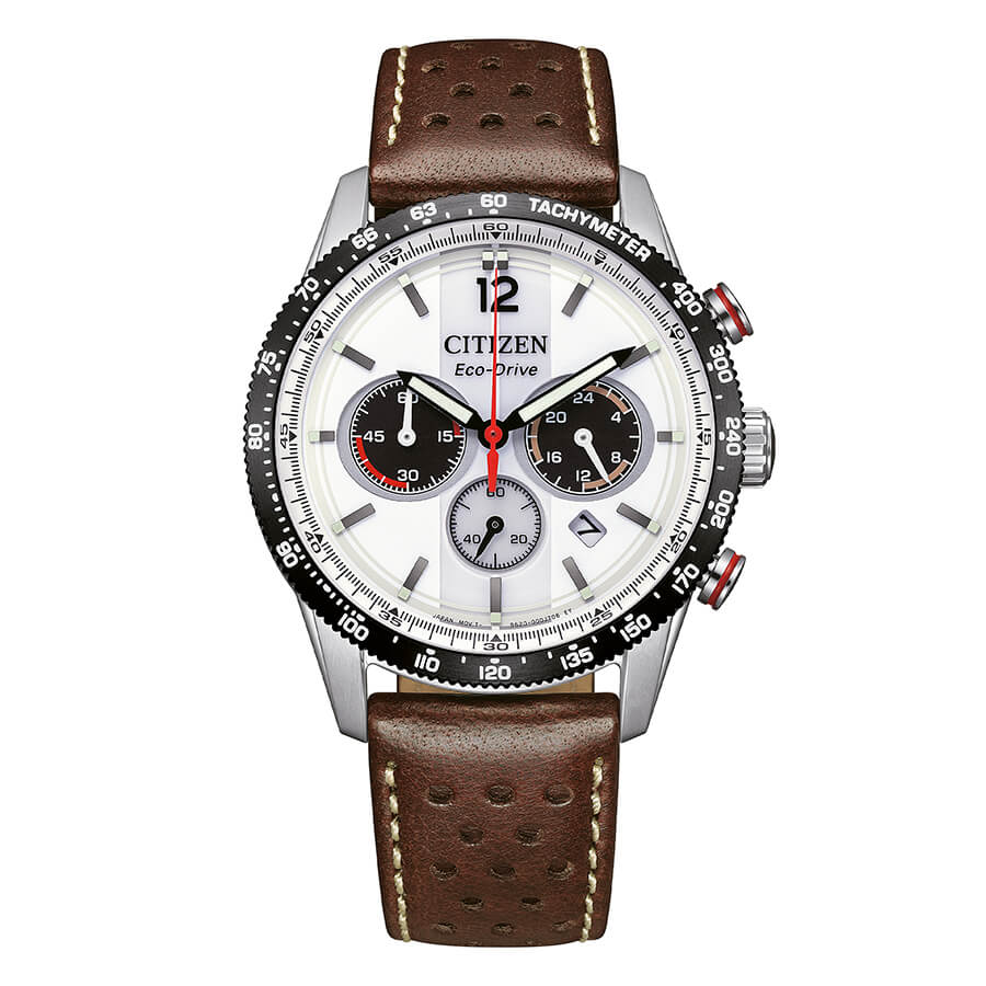 Citizen Racing Crono Eco-Drive CA4714-04A Bianco