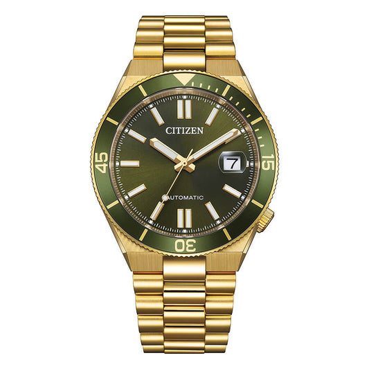 Citizen Tsuyosa Shore NJ0232-53X Verde Muschio Gold