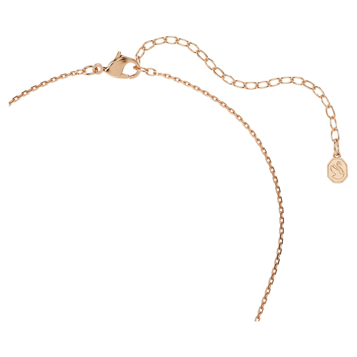 Pendente Constella, Taglio Round, Dancing stone, Rosa, Placcato color oro rosa - foto 5