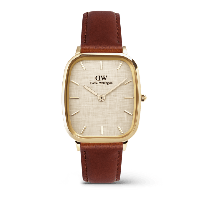 Daniel Wellington Marlon St Mawes Linen Gold