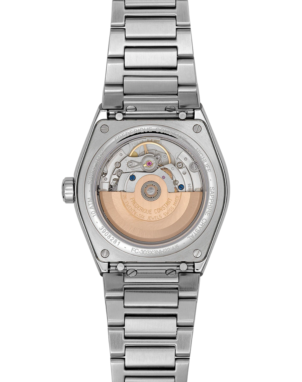 Frederique Constant Highlife Automatic COSC FC-303S3NH26B - fondello