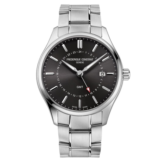 Frederique Constant Classic Quartz GMT FC-252DGS5B6B