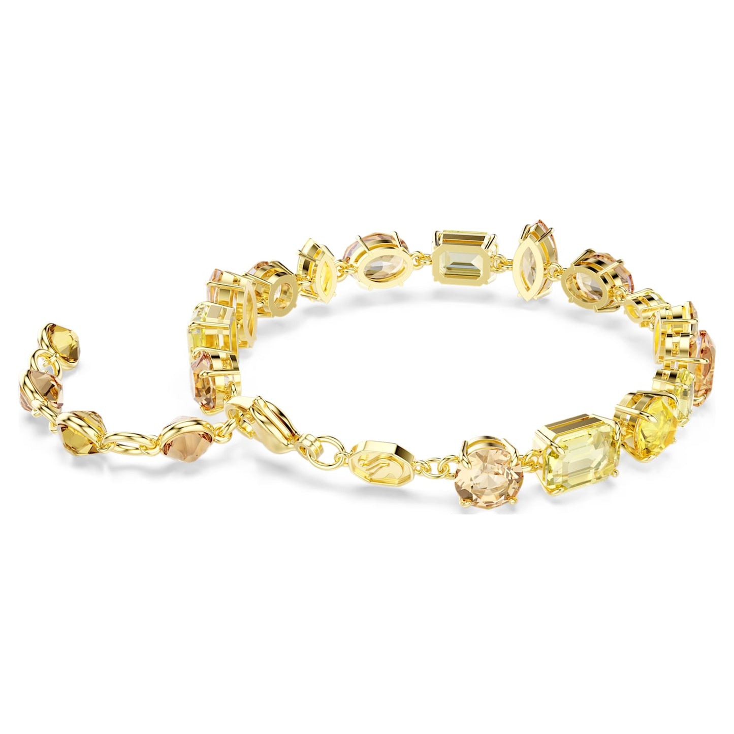 Bracciale all-around Gema, Taglio misto, Placcato oro - foto 5