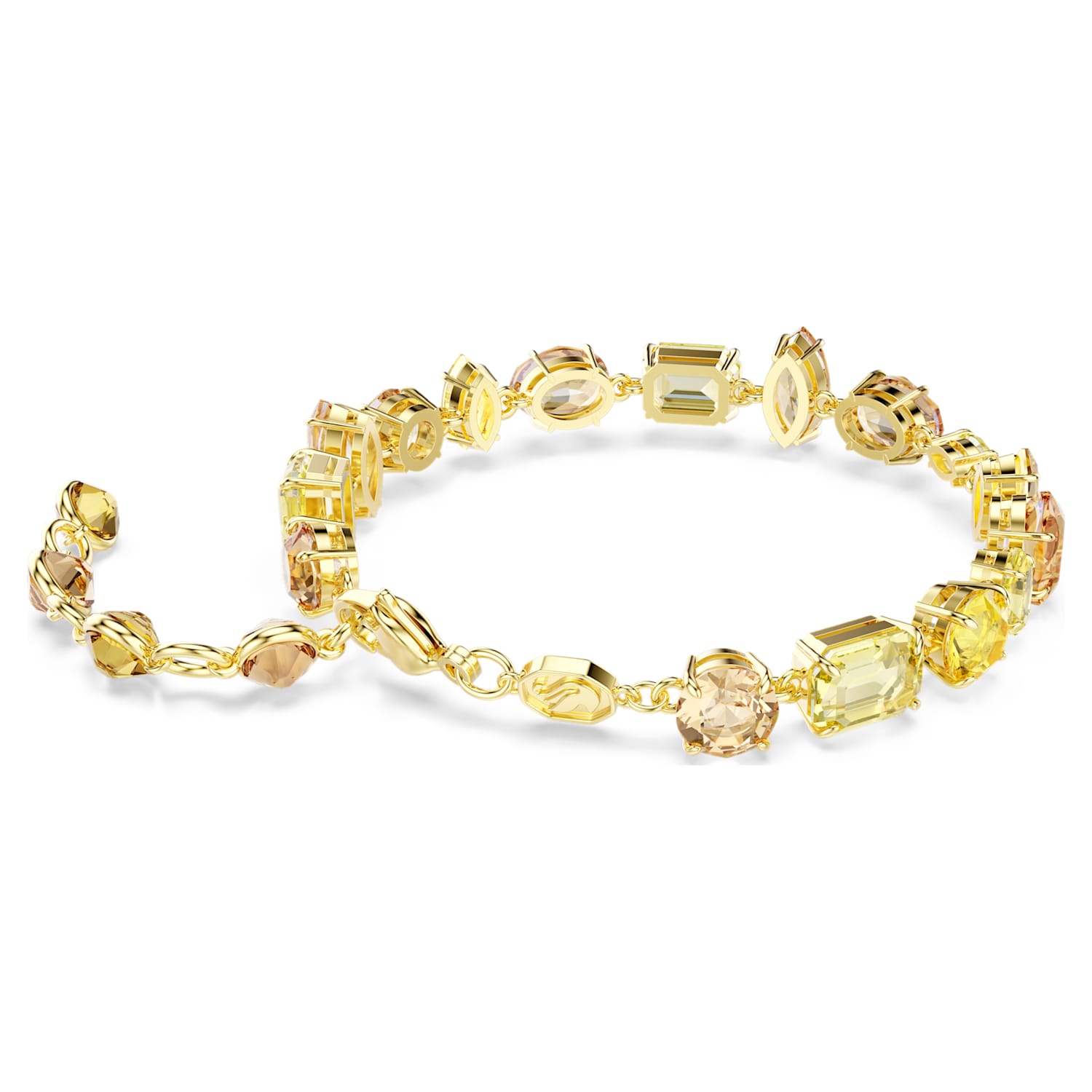 Bracciale all-around Gema, Taglio misto, Placcato oro - foto 5