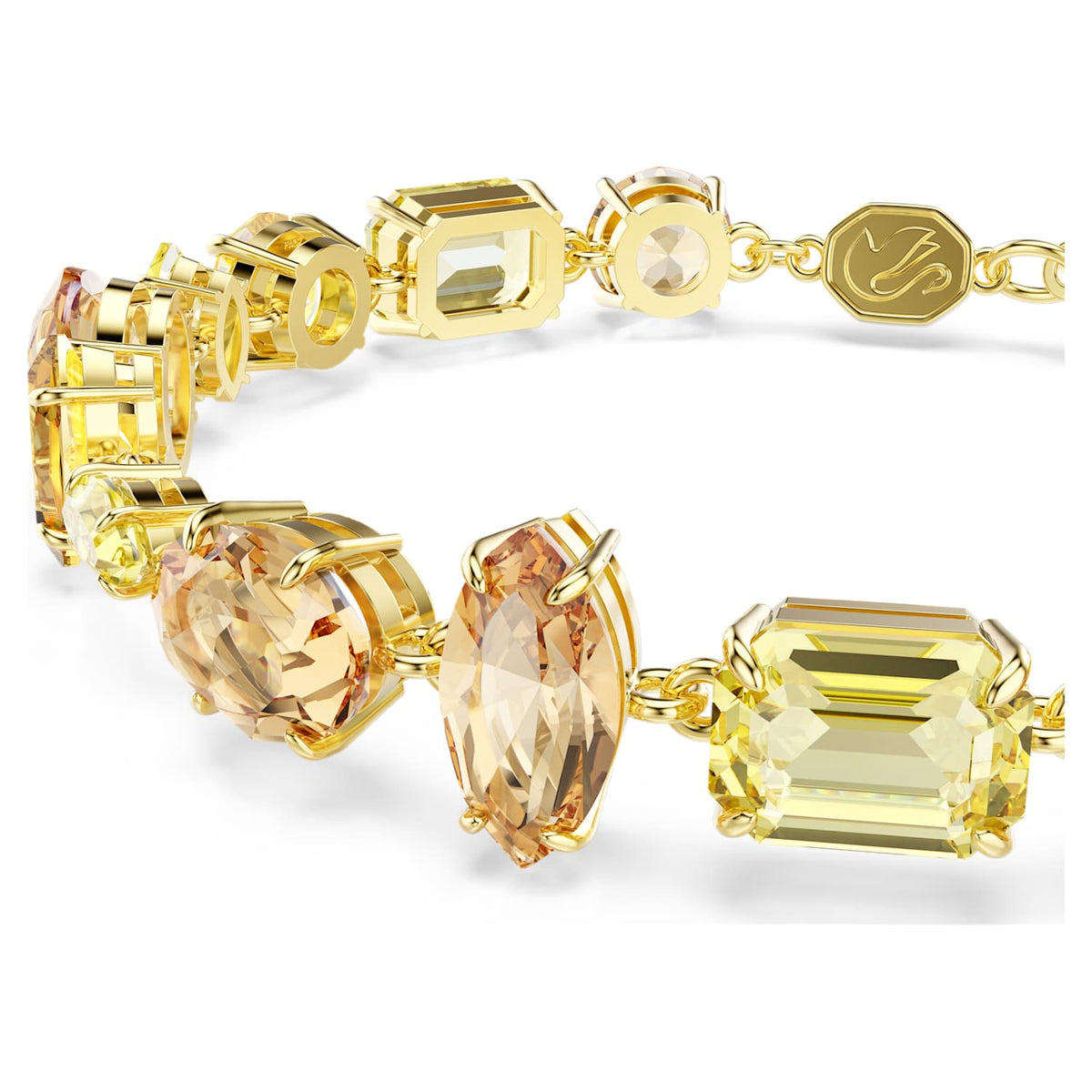 Bracciale all-around Gema, Taglio misto, Placcato oro - foto 3