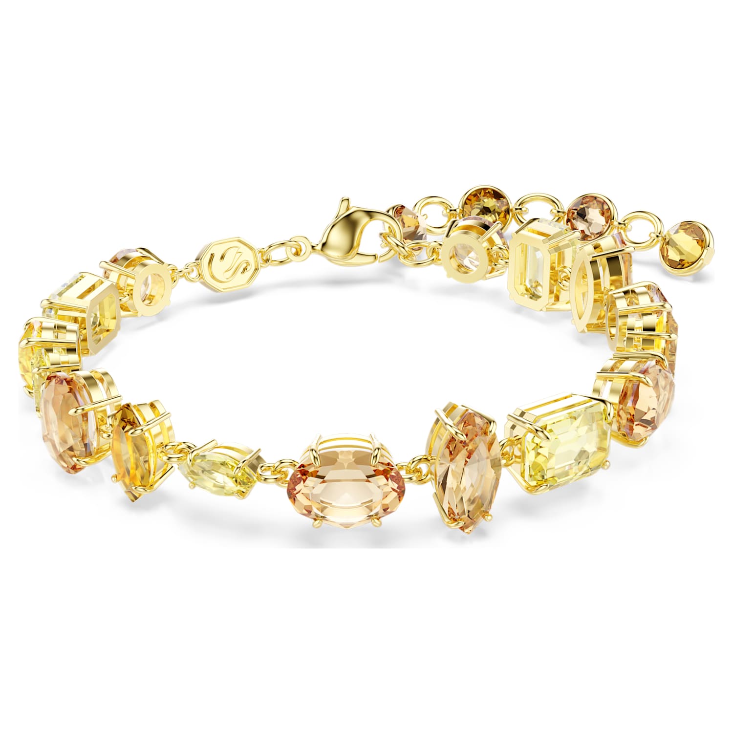 Bracciale all-around Gema, Taglio misto, Placcato oro - foto 2
