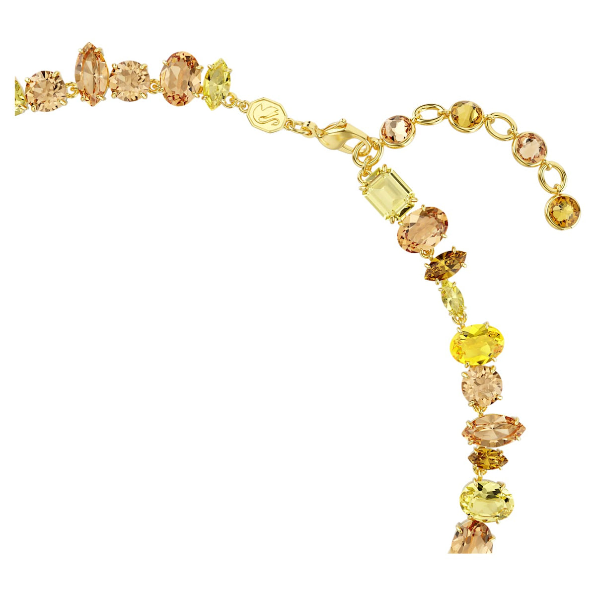 Collana all-around Gema, Taglio misto, Placcato oro - foto 4