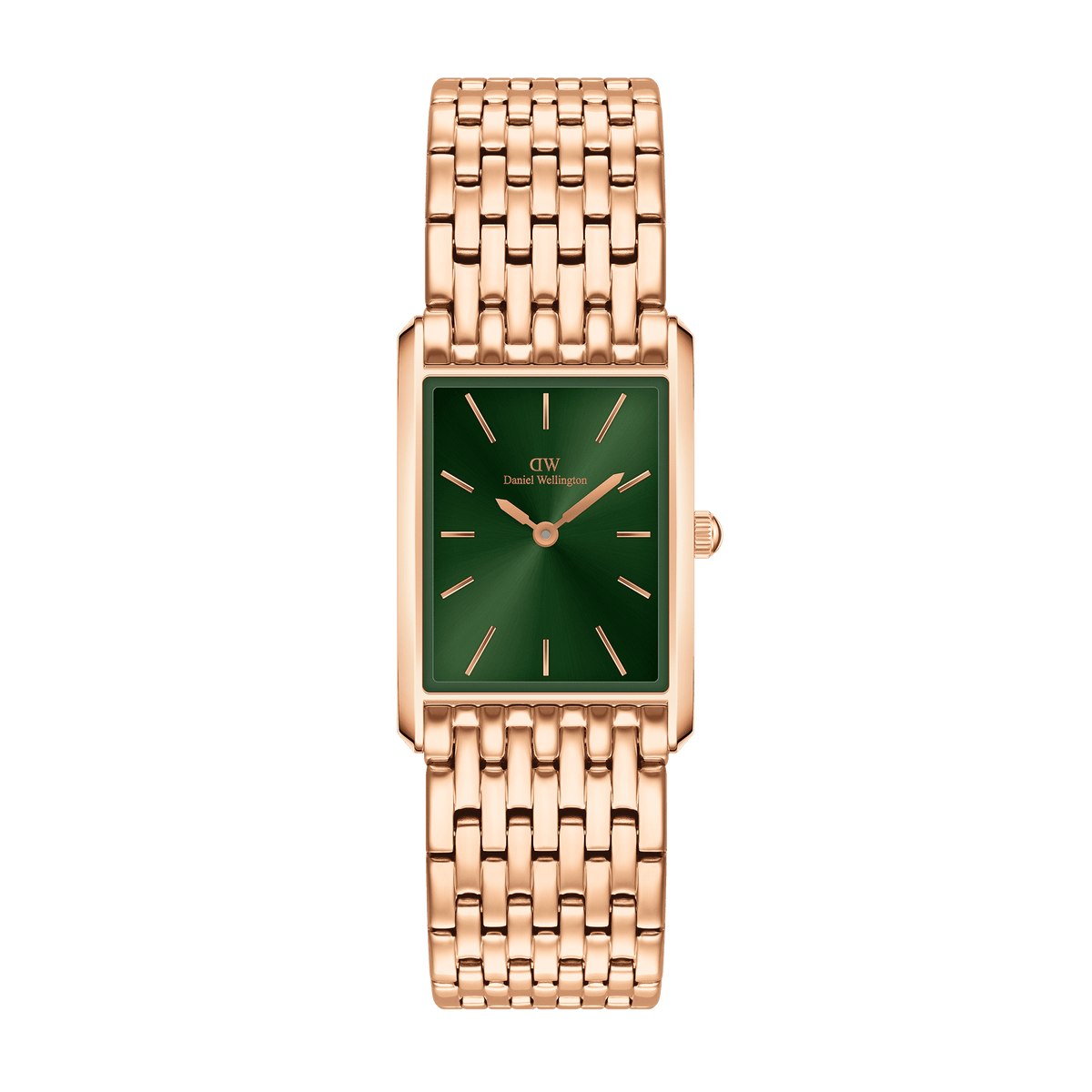 Daniel Wellington Bound 9-Link Emerald Sunray Rose Gold