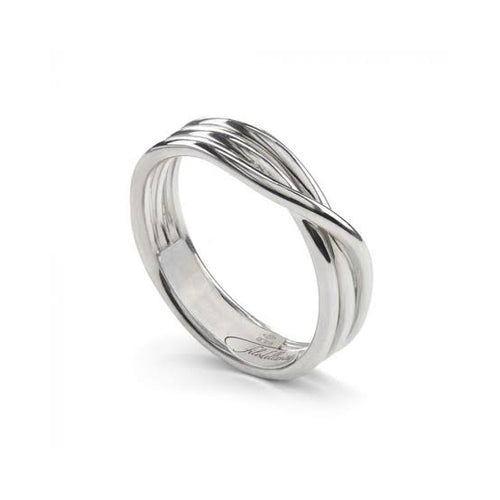 Anello Rubinia Filodellavita Rock - 3 Fili in Argento 925 - vista 2