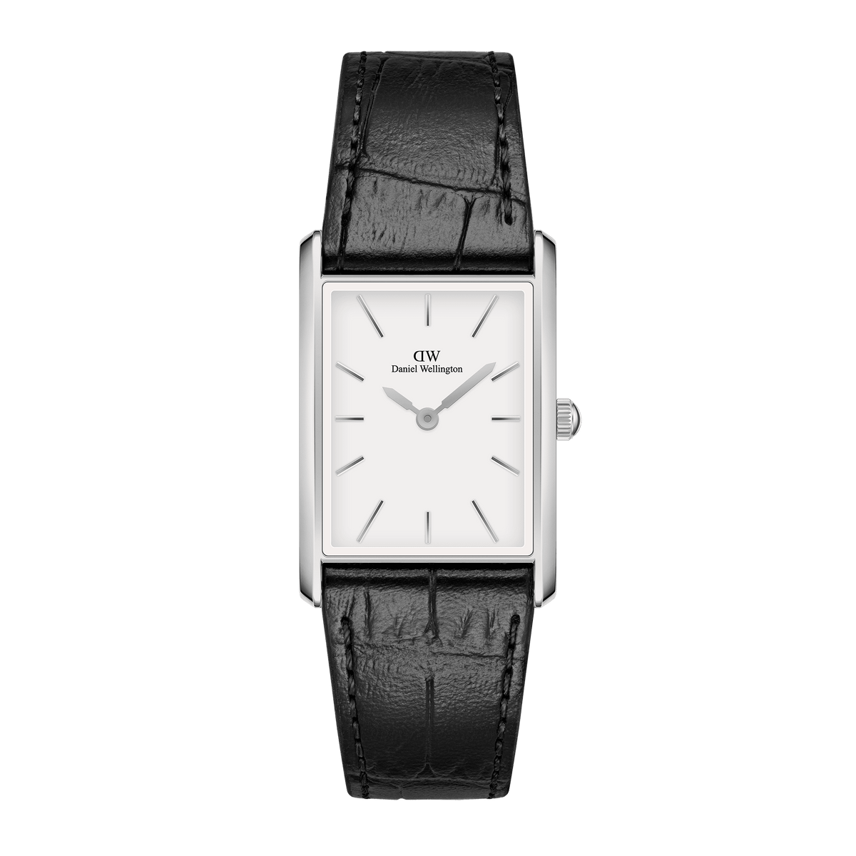 Daniel Wellington Bound Black Crocodile Silver