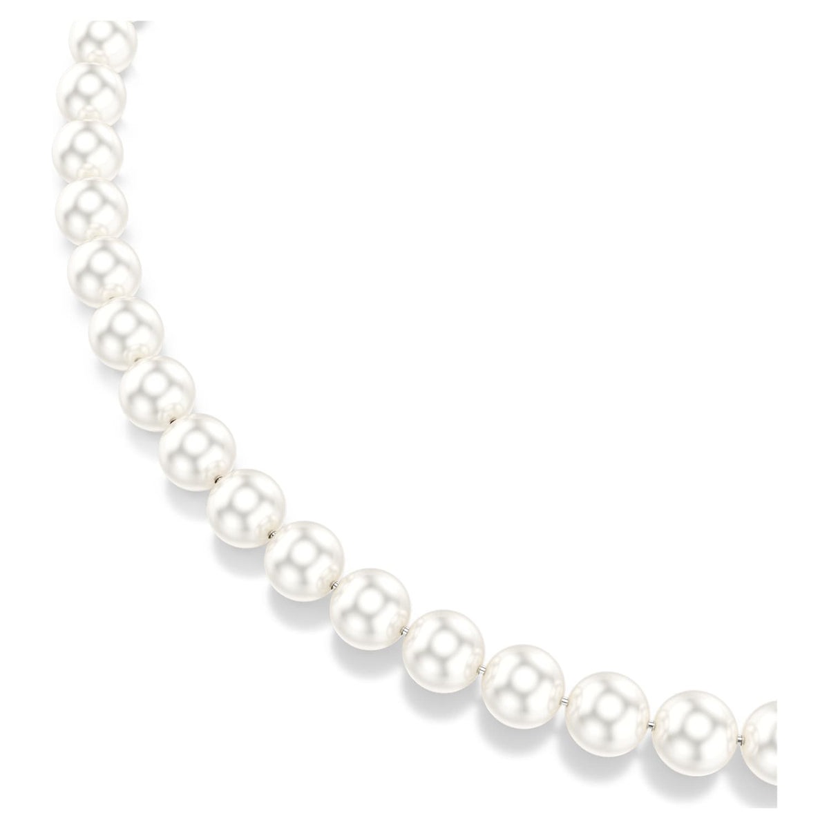 Collana all-around Matrix, Perle, Magnetica, Bianco, Placcato rodio - foto 3