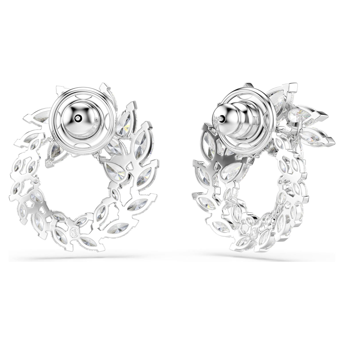 Orecchini a cerchio Mesmera, Small Hoops, Bianchi