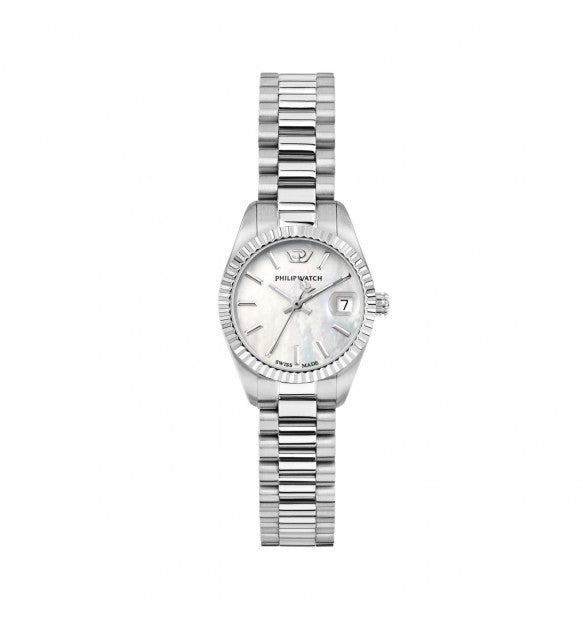 Philip Watch Caribe Mini Donna 24mm Bianco Madreperla