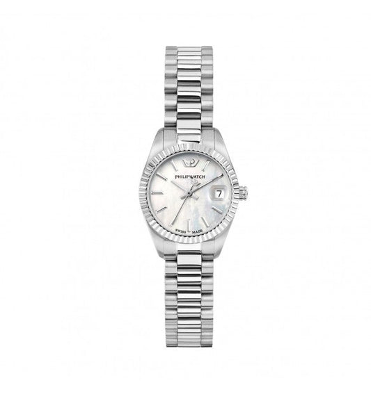 Philip Watch Caribe Mini Donna 24mm Bianco Madreperla