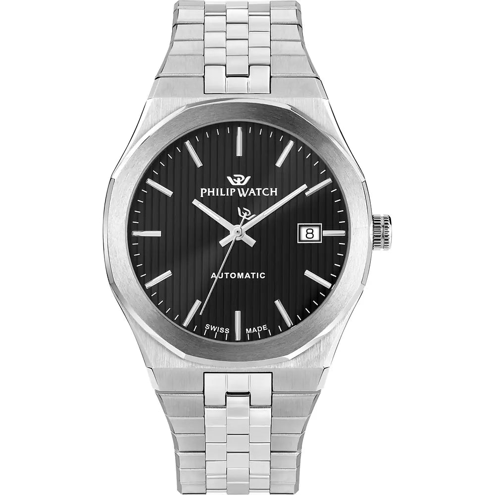 Philip Watch Windsurf R8223533002 - Orologio Automatico Uomo Nero 40mm