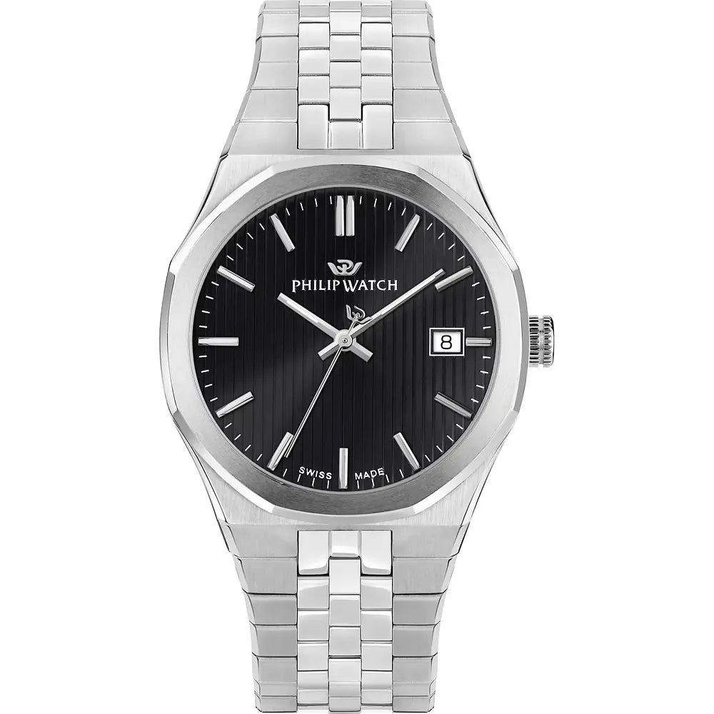 Philip Watch Windsurf R8253533002 - Orologio Uomo Nero 38mm