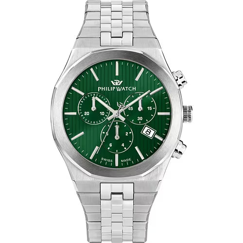 Philip Watch Windsurf Uomo Cronografo 40mm Verde