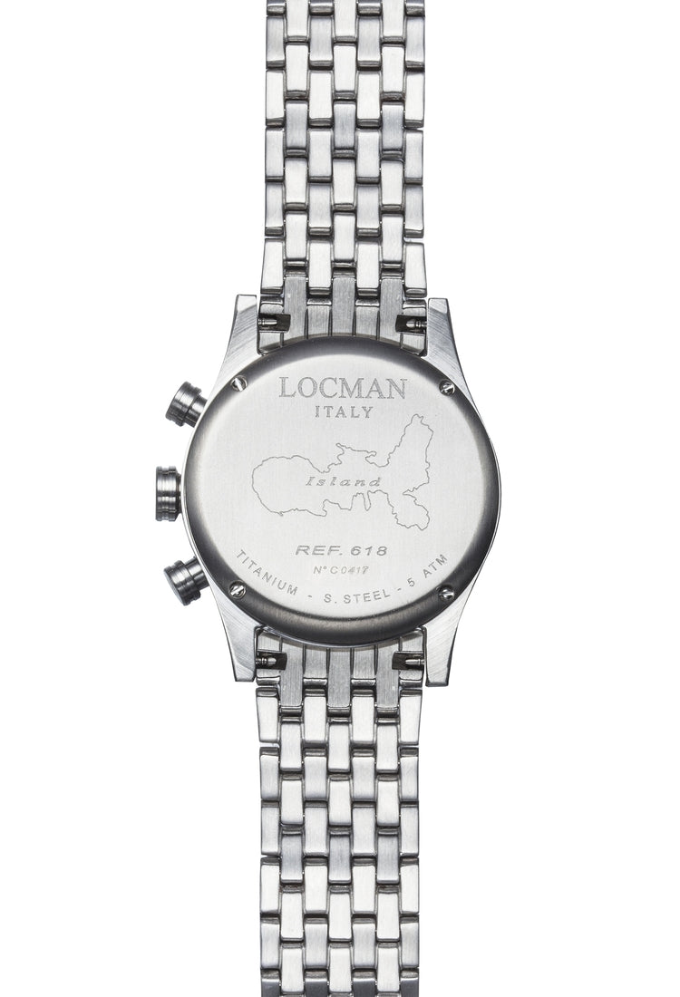 Locman Island Cronografo 0618A01-00BKWHB0