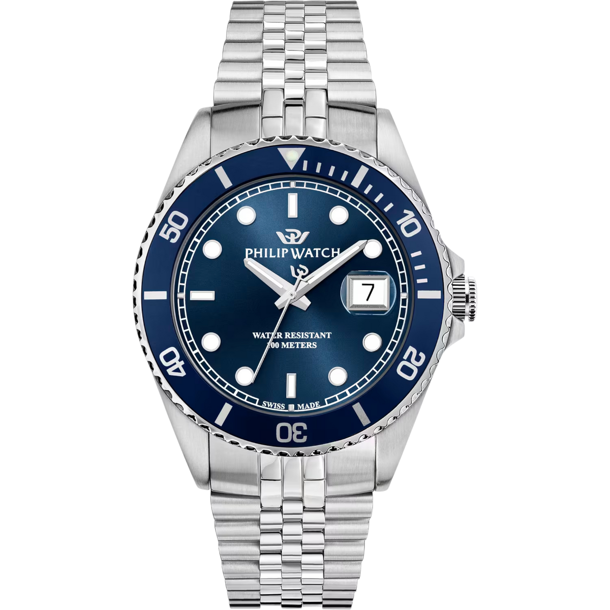 Philip Watch Caribe Sport R8253597126 - Orologio Uomo Blu 42mm