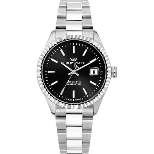 Philip Watch Caribe R8223597029 - Orologio Uomo Argento 39mm
