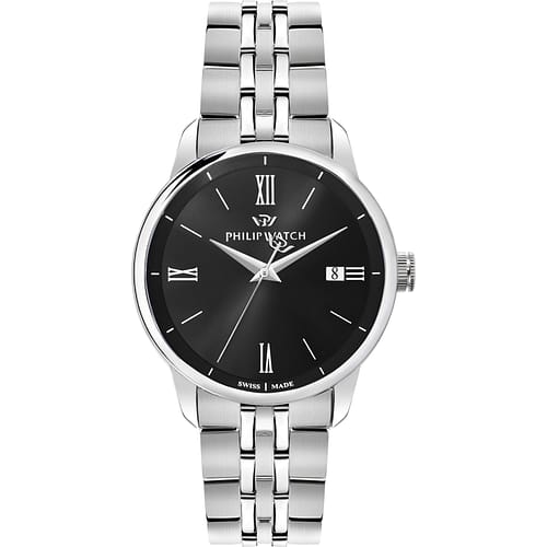 Philip Watch Anniversary R8253150012 - Orologio Multifunzione Uomo Nero 40mm