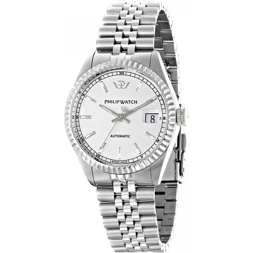 Philip Watch Caribe R8223597027 - Orologio Automatico Uomo Argento 39mm