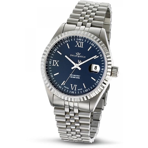 Philip Watch Caribe R8253597080 - Orologio Multifunzione Uomo Blu 39mm