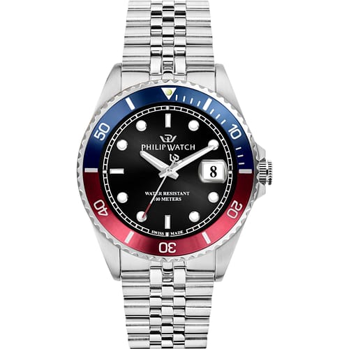 Philip Watch Caribe Sport R8253597088 - Orologio Multifunzione Uomo Nero 42mm
