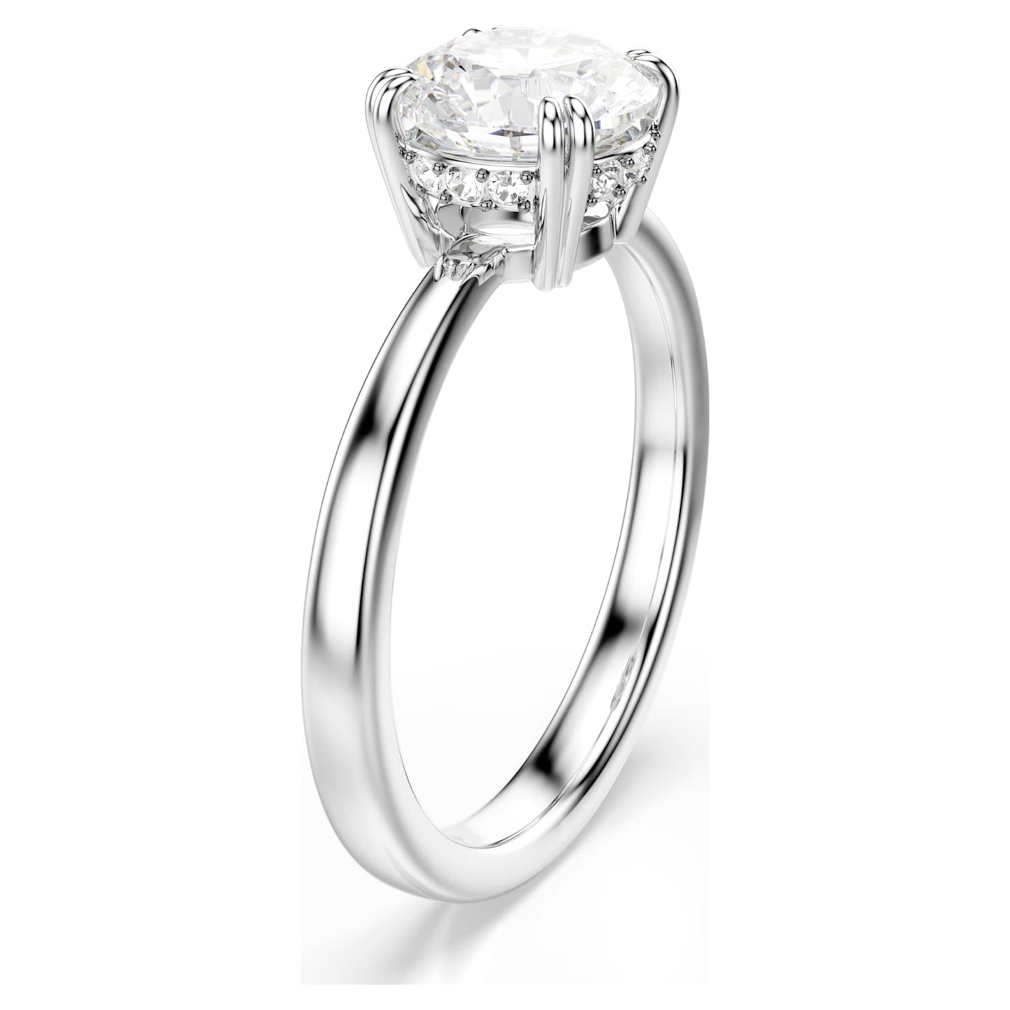 Anello Re Stilla, COCR, Bianco, Placcato rodio - foto 3