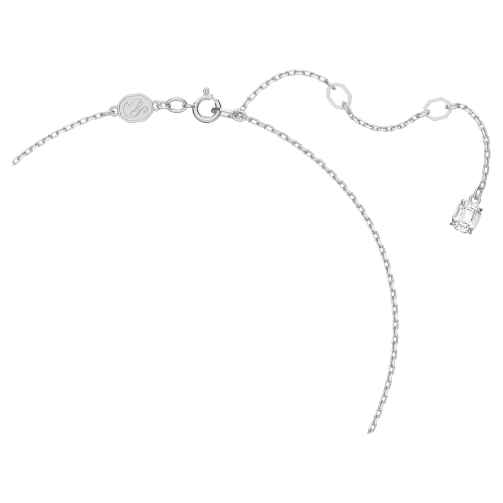 Set Stilla, Taglio Round, Bianco, Placcato rodio