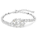 Swarovski Braccialetto Mesmera, Taglio Marquise, Bianco, Placcato rodio