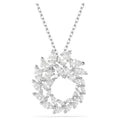 Swarovski Pendente Mesmera, Taglio Marquise, Bianco, Placcato rodio