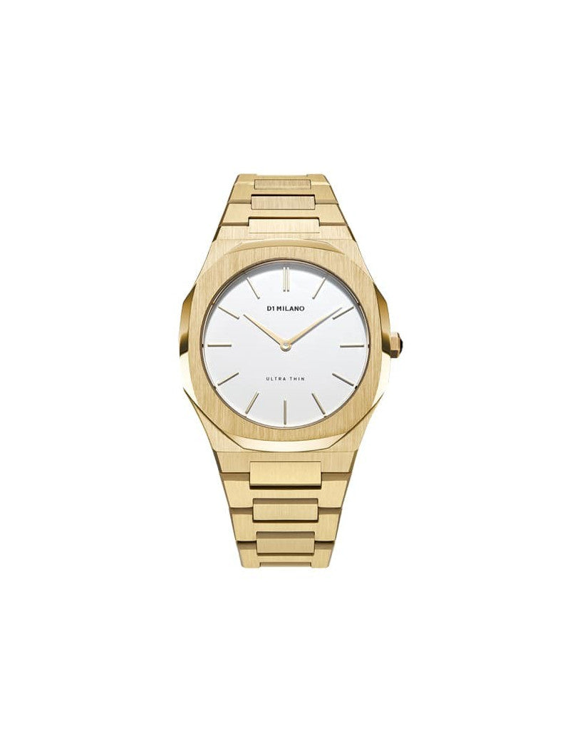 D1 Milano Ultra Thin Gold Eggshell D1-UTBL03 - Orologio Unisex Oro 38mm