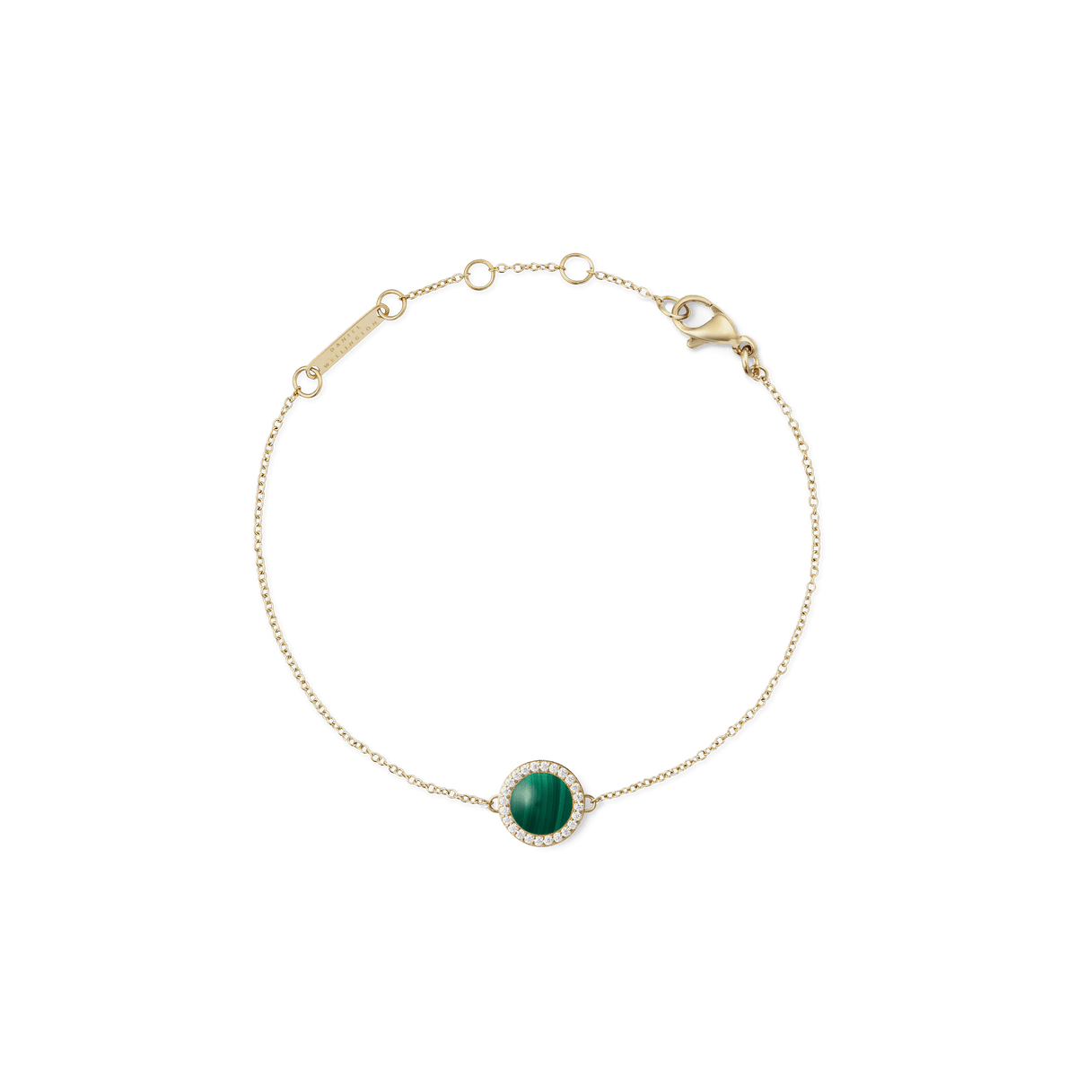 Daniel Wellington Audrey Bracelet Malachite Gold