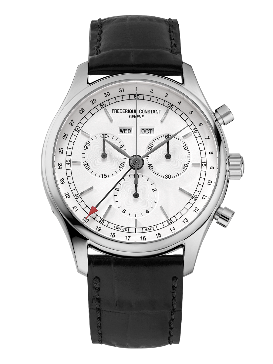 Frederique constant CLASSICI CRONOGRAFO AL QUARZO TRIPLO CALENDARIO FC-296SW5B6