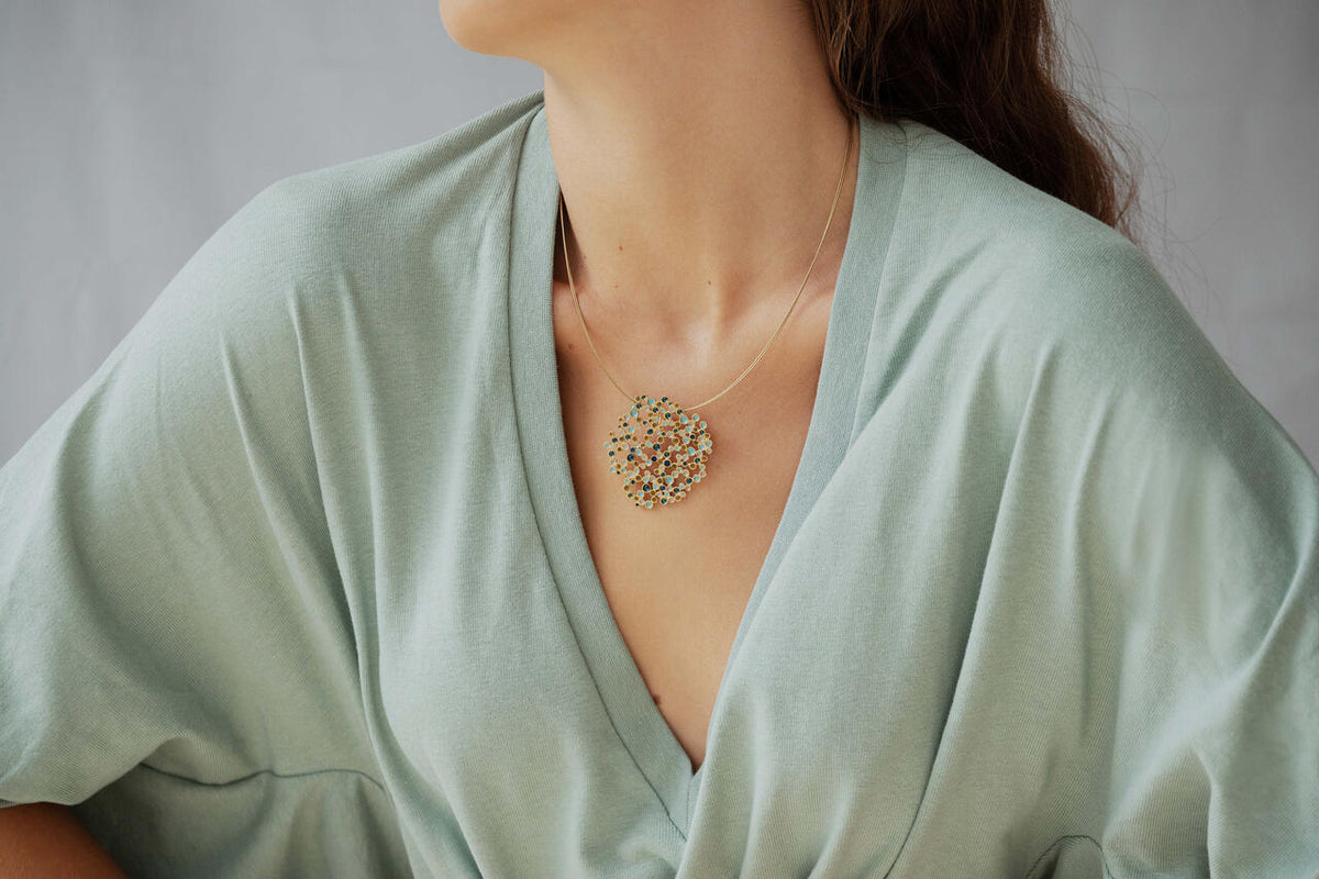 COLLANA CANDY MOON DORATA - vista 2